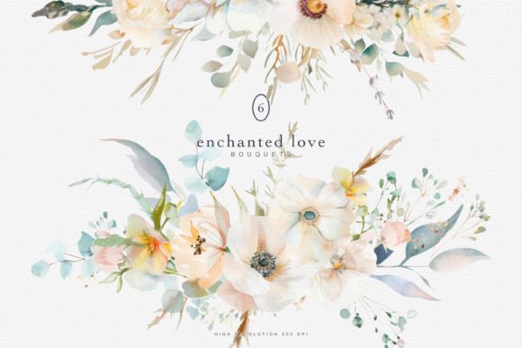 Download Watercolor Wedding Flowers Clipart - Sum - Wedding Collection