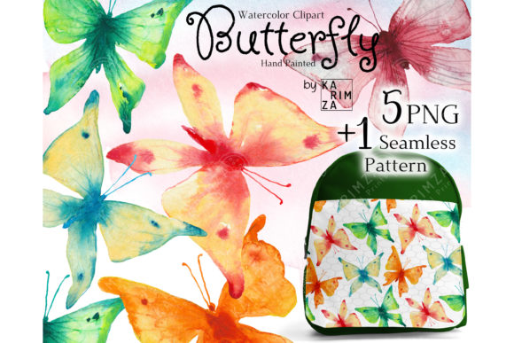 Download WATERCOLOR Butterflies PNG Clipart - Watercolor butterflies Collection