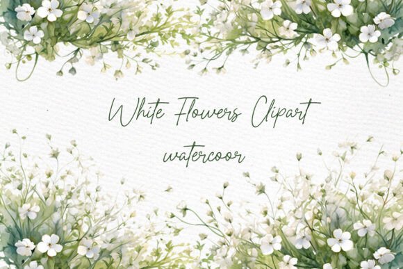 Download White Flowers Clipart White Wedding - Wedding Collection