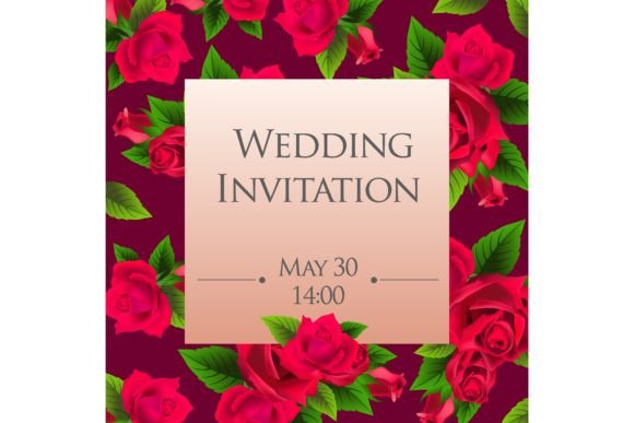 Download Wedding Invitation Card Template with Re - Wedding Collection